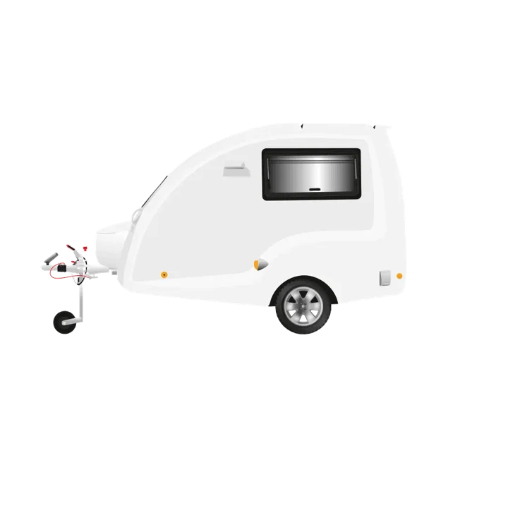 Side-view illustration of a compact Go-Pod
