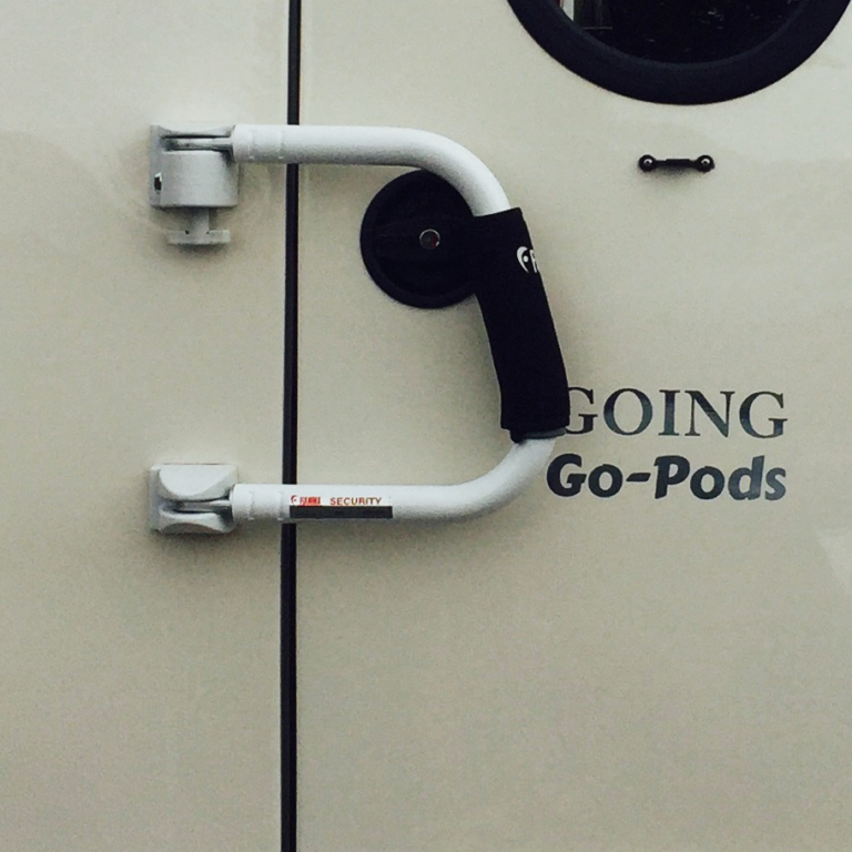 Grab Handle & Security Lock