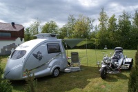 Jørgen Ebbesen, his silver Go-Pod & trike 2